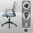 Everfurn Furniture Everfurn Marine Mid-Back Chair - Grey