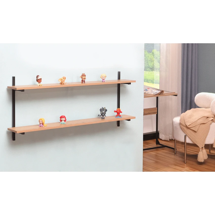 Everfurn Furniture Everfurn Moonshine Wall Shelf