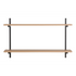 Everfurn Furniture Everfurn Moonshine Wall Shelf