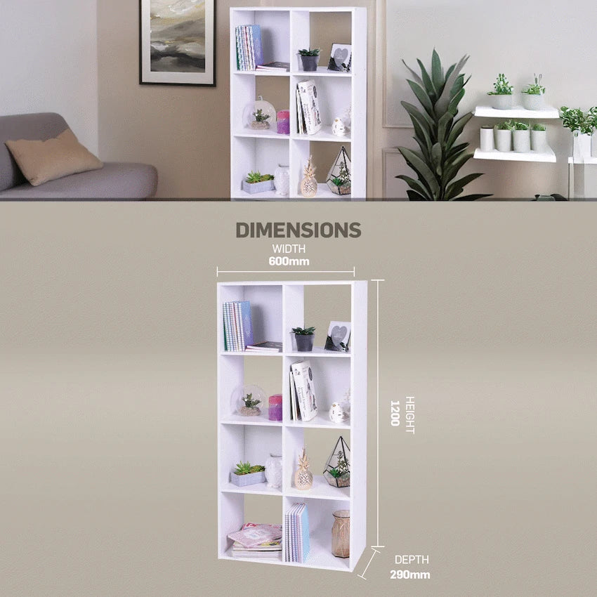 Everfurn Furniture Everfurn Octo Bookshelf
