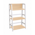 Everfurn Furniture Everfurn Orchid Bookshelf with Powder-Coated Steel Frame