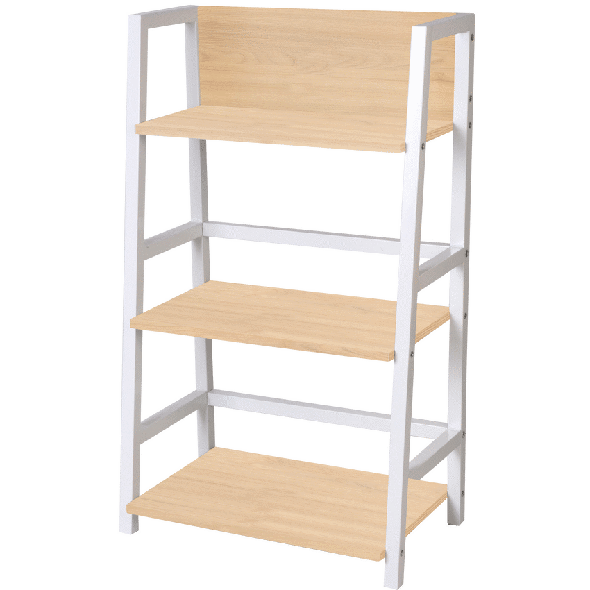 Everfurn Furniture Everfurn Orchid Bookshelf with Powder-Coated Steel Frame