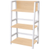 Everfurn Furniture Everfurn Orchid Bookshelf with Powder-Coated Steel Frame