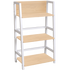 Everfurn Furniture Everfurn Orchid Bookshelf with Powder-Coated Steel Frame