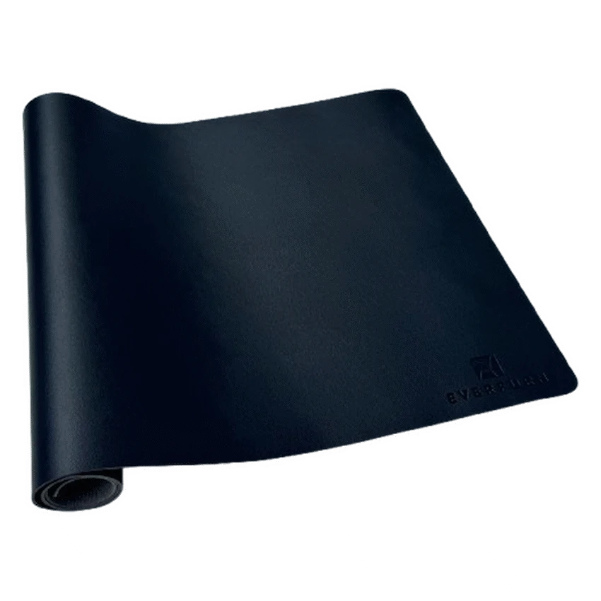 Everfurn Furniture Everfurn Prime Faux Leather Desk Mat - Black