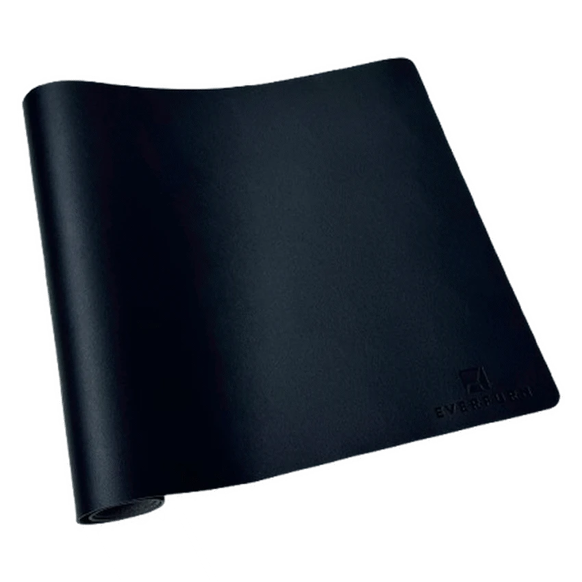 Everfurn Furniture Everfurn Prime Faux Leather Desk Mat - Black