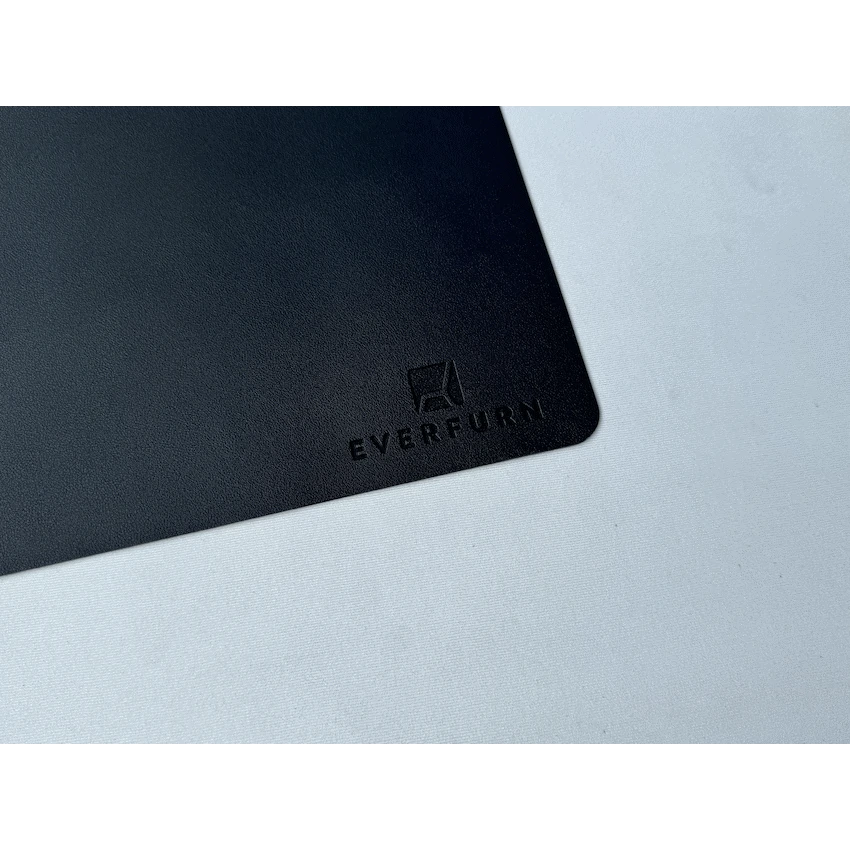 Everfurn Furniture Everfurn Prime Faux Leather Desk Mat - Black