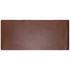 Everfurn Furniture Everfurn Prime Faux Leather Desk Mat - Brown