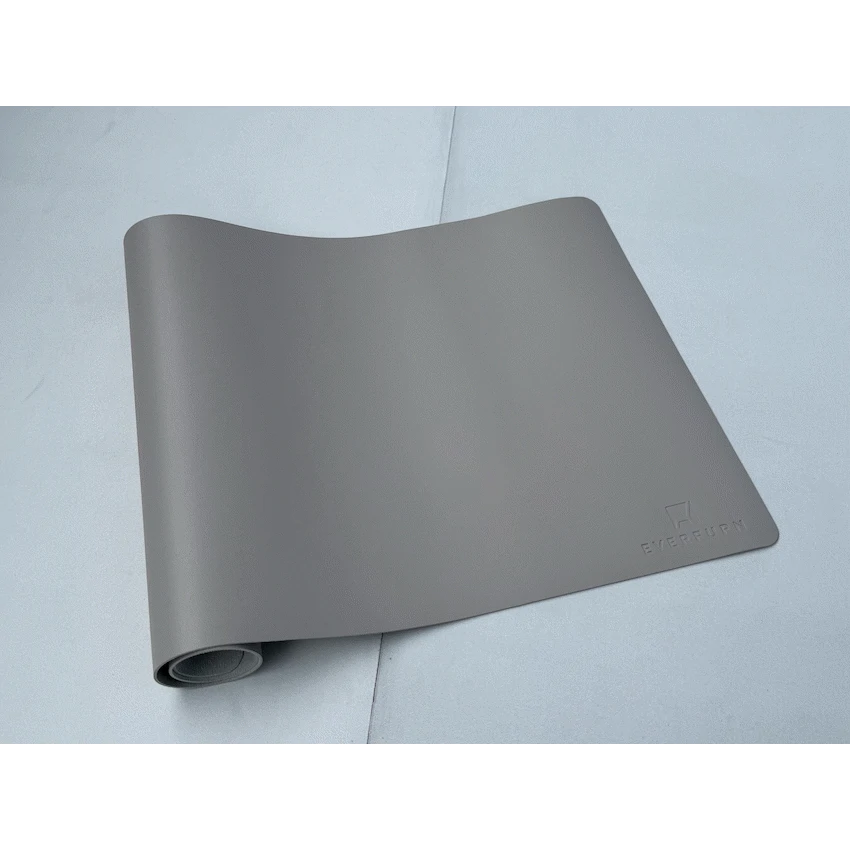 Everfurn Furniture Everfurn Prime Faux Leather Desk Mat - Nude