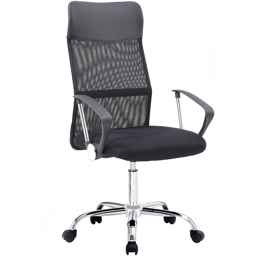 Everfurn Furniture Everfurn Remington High Back Office Chair - Black