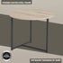 Everfurn Furniture Everfurn Rory Coffee Table