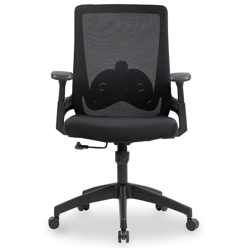 Everfurn Furniture Everfurn Skye Mid Back Office Chair - Black