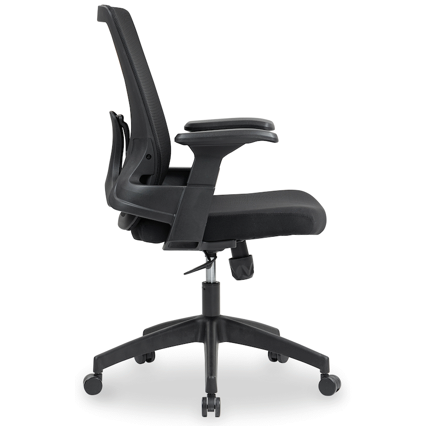 Everfurn Furniture Everfurn Skye Mid Back Office Chair - Black