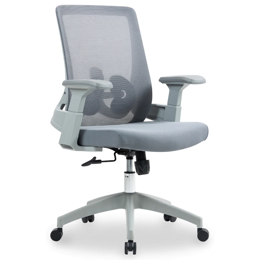 Everfurn Furniture Everfurn Skye Mid Back Office Chair - Grey