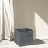 Everfurn Furniture Everfurn Storeman Grey, Collapsible Fabric Organiser Storage Basket - 10 Pack