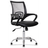 Everfurn Furniture Everfurn Swift Mid Back Chair - Black