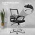 Everfurn Furniture Everfurn Swift Mid Back Chair - Black