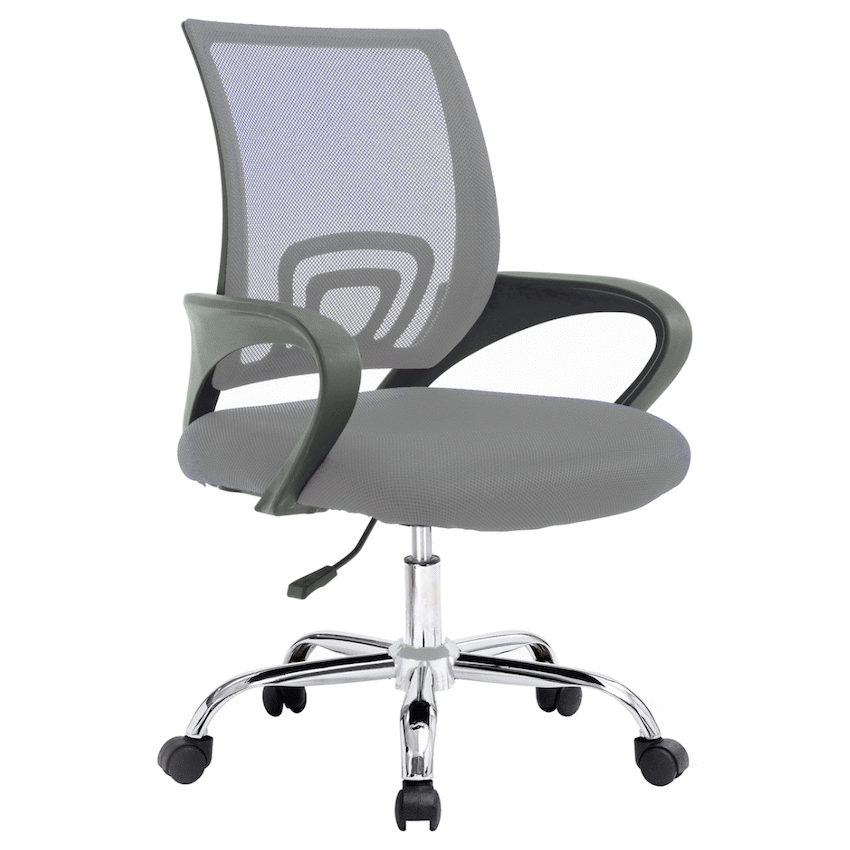 Everfurn Furniture Everfurn Swift Mid Back Chair - Grey