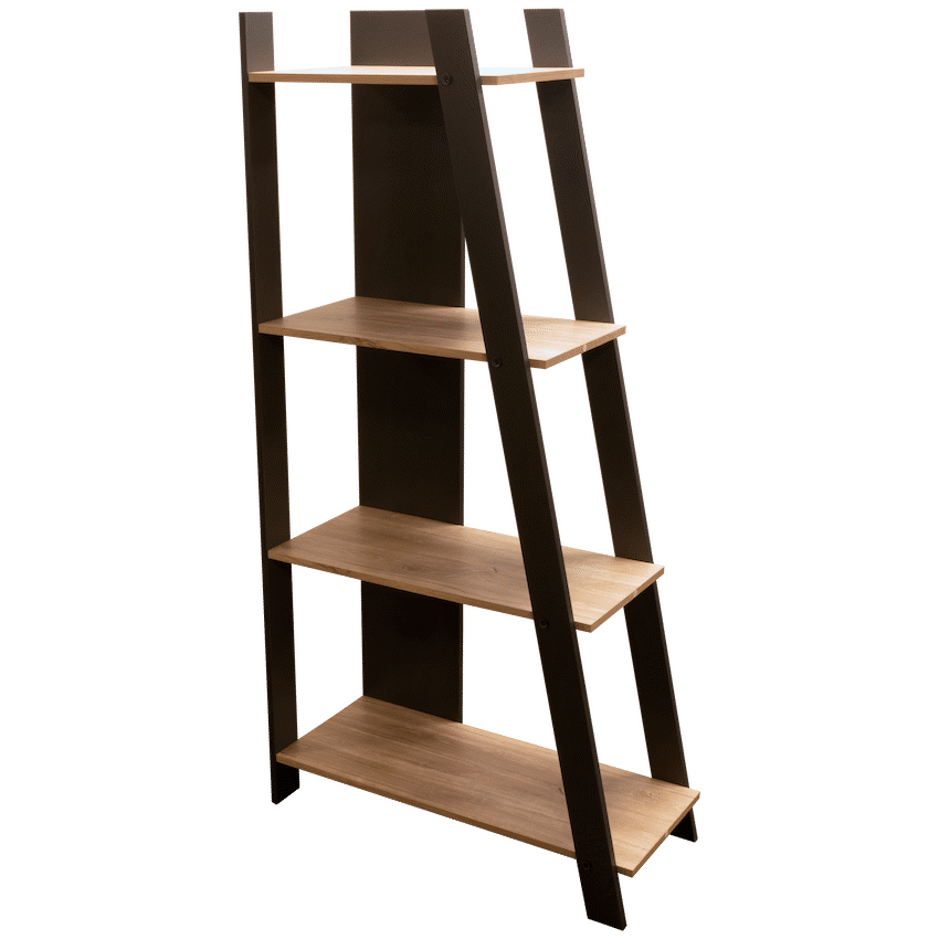 Everfurn Furniture Everfurn Swiss Large Bookshelf - Two-Tone
