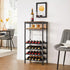 Everfurn Furniture Everfurn Symphony Wine Rack - Steel Frame - Adjustable Feet