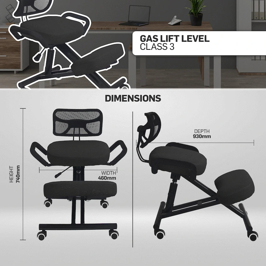 Everfurn Furniture Everfurn Toshero Kneel Chair