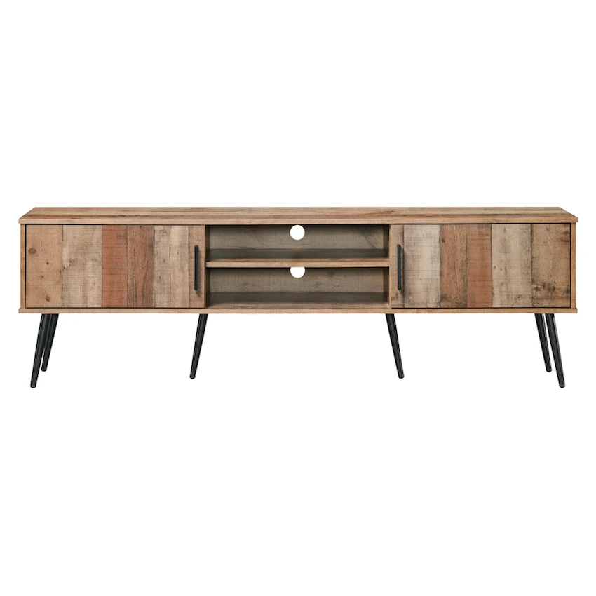 Everfurn Furniture Everfurn Vernice TV Stand - 1800w with Two Cupboards