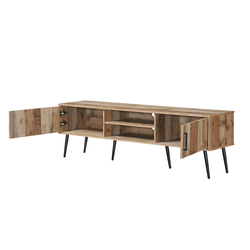 Everfurn Furniture Everfurn Vernice TV Stand - 1800w with Two Cupboards