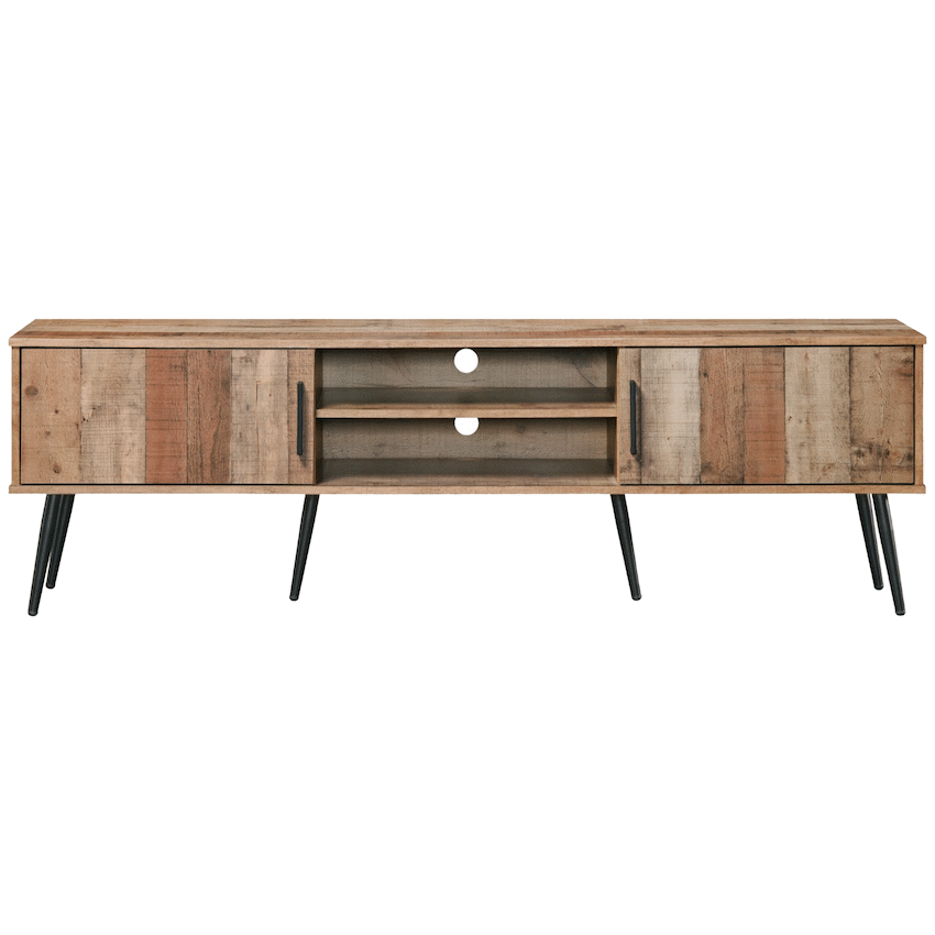Everfurn Furniture Everfurn Vernice TV Stand - 1800w with Two Cupboards