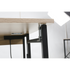 Everfurn Furniture Everfurn Viron Folding Desk with 2-Prong Plugs and USB