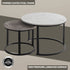 Everfurn Furniture Indus Nesting Coffee Table Greyish