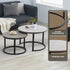 Everfurn Furniture Indus Nesting Coffee Table Greyish