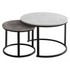 Everfurn Furniture Indus Nesting Coffee Table Greyish