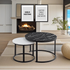 Everfurn Furniture Indus Nesting Coffee Table Ying Yang