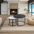 Everfurn Furniture Indus Nesting Coffee Table Ying Yang