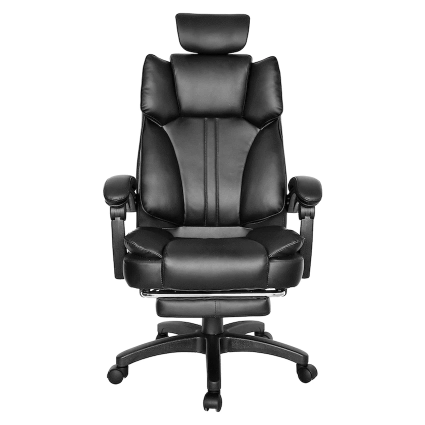 Everfurn Premium Furniture Emperor High Back Chair - Black