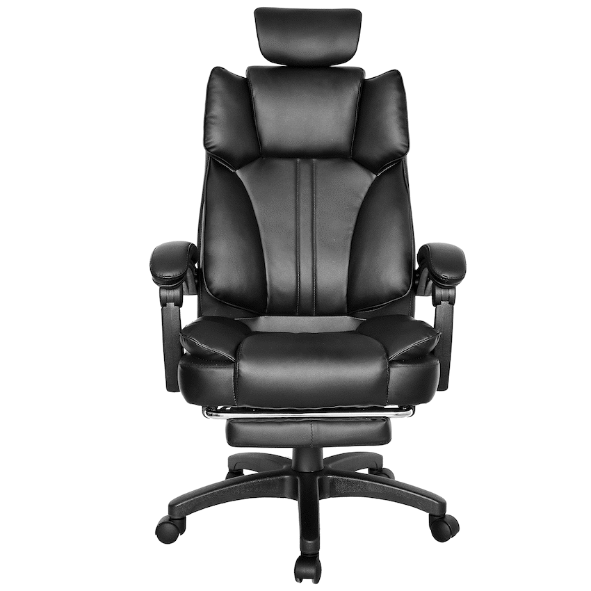 Everfurn Premium Furniture Emperor High Back Chair - Black