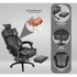 Everfurn Premium Furniture Emperor High Back Chair - Black