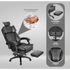 Everfurn Premium Furniture Emperor High Back Chair - Black