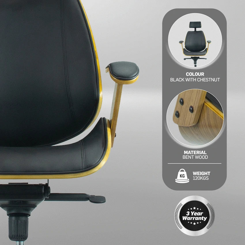 Everfurn Premium Furniture Everfurn Cleo High Back Office Chair