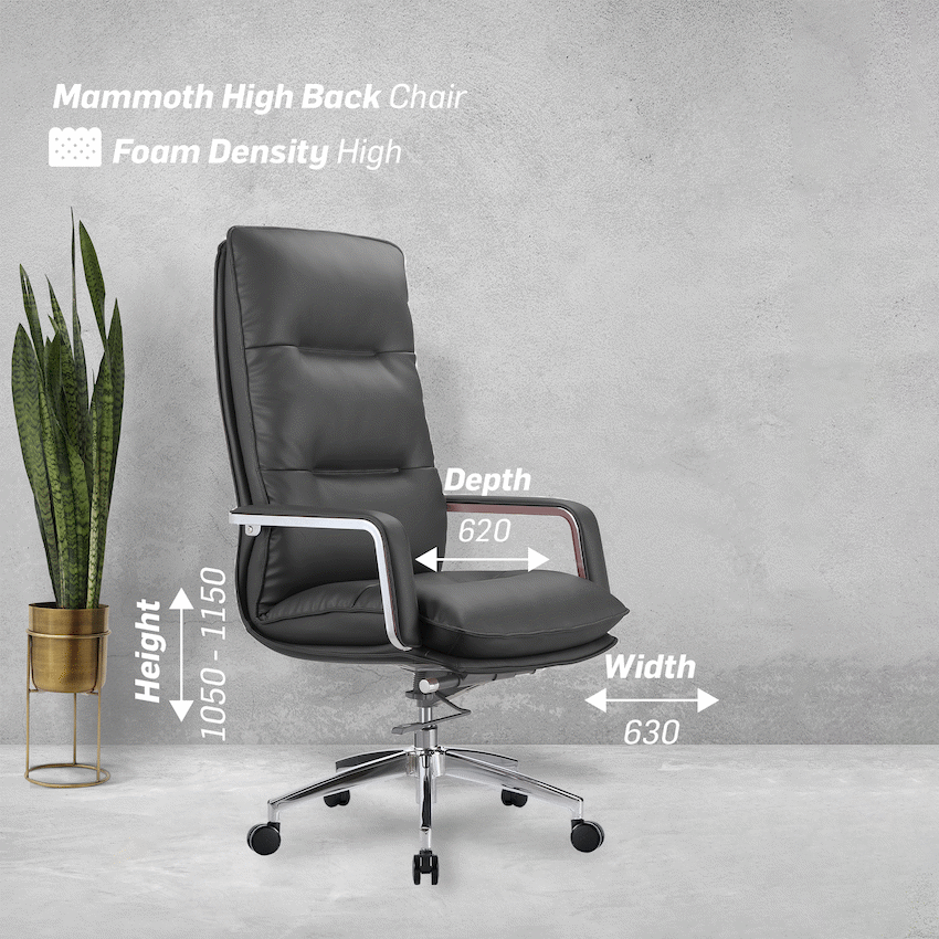 Everfurn Premium Furniture Everfurn Mammoth High-Back Chair