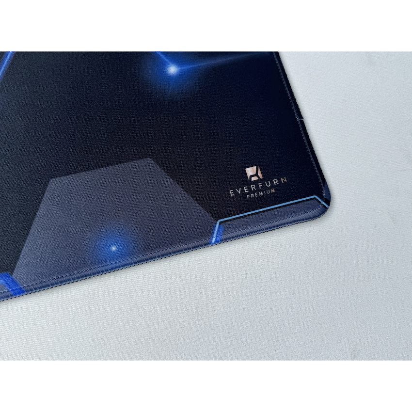 Everfurn Premium Furniture Everfurn Premium Geometric Large Desk Mat - Non-Slip - Polyester