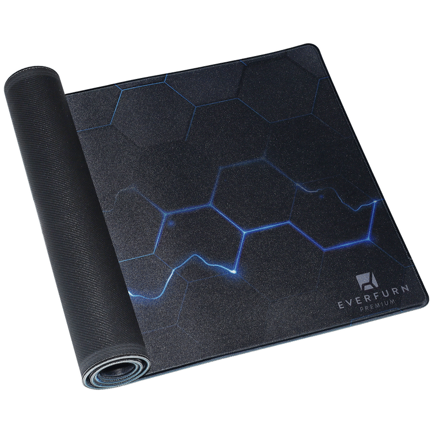 Everfurn Premium Furniture Everfurn Premium Geometric Large Desk Mat - Non-Slip - Polyester