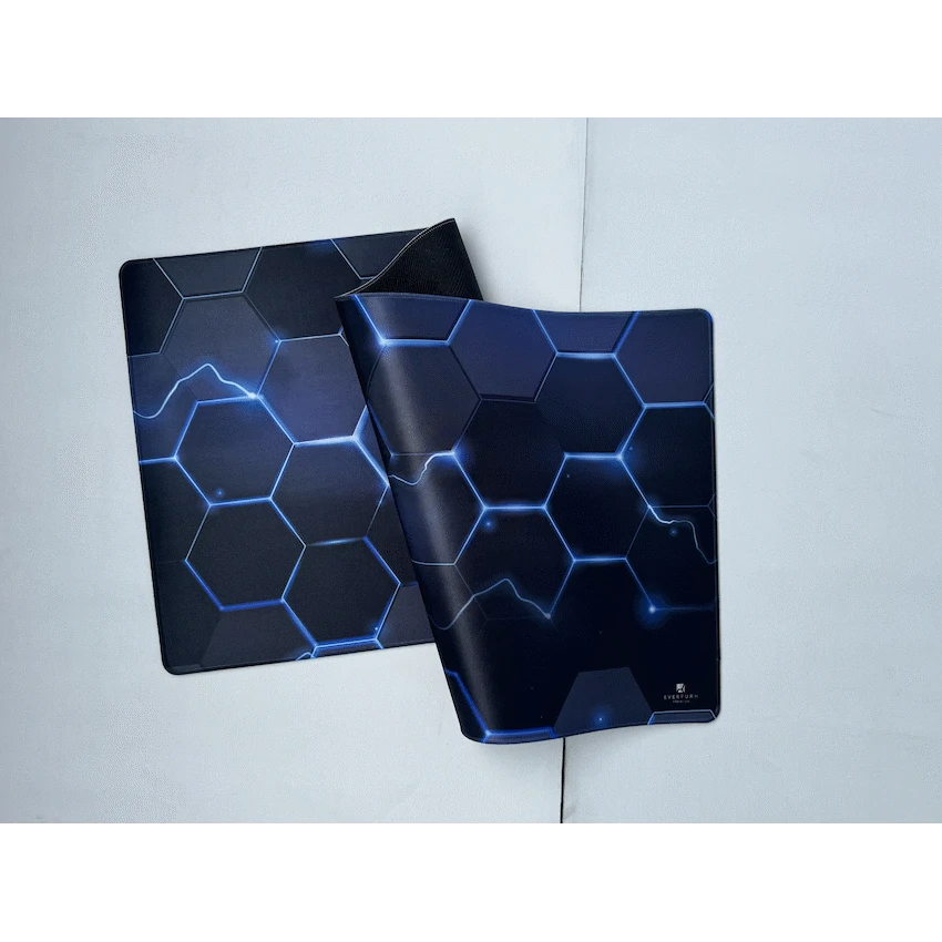 Everfurn Premium Furniture Everfurn Premium Geometric Large Desk Mat - Non-Slip - Polyester