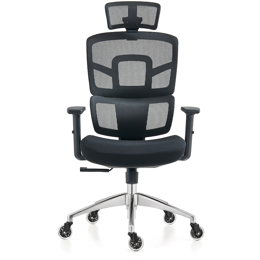 Everfurn Premium Furniture Everfurn Premium Graphite Ergo High Back Chair - Black