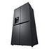 LG 570l Essence Black Steel Door-In-Door Fridge - GC-J24FFCBB