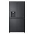 LG 561l Essence Black Steel Side-By-Side Fridge - GC-L24FFCFB