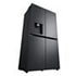 LG 561l Essence Black Steel Side-By-Side Fridge - GC-L24FFCFB