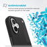 Speck Presidio2 Grip MagSafe Case - Apple iPhone 16 - Black & Slate Grey