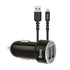 Snug Car Juice Dual USB Port Car Charger With Lightning Cable - 3.4A