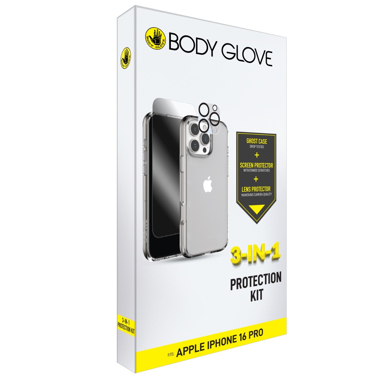 Body Glove 3-In-1 Protection Bundle - Apple iPhone 16 Pro